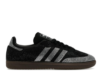 adidas Samba OG Rhinestone Black Silver Women's IH9052 - savito