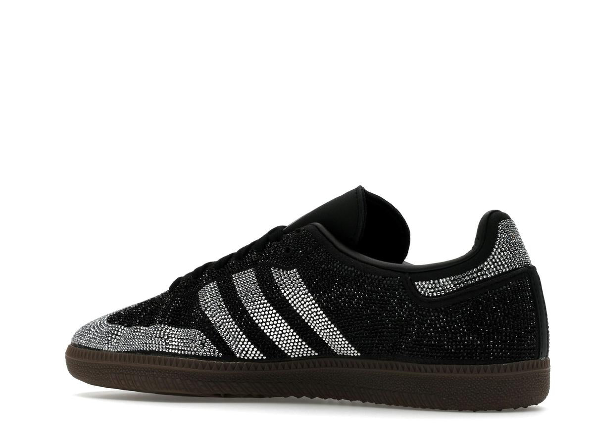 adidas Samba OG Rhinestone Black Silver Women's IH9052 - savito