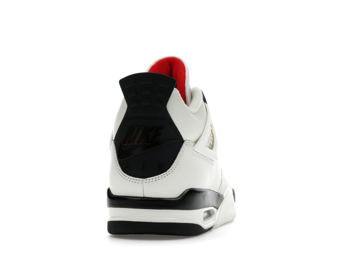 Jordan 4 Retro OG Flight Club IM4002-100 Sail/Black/University Red - savito