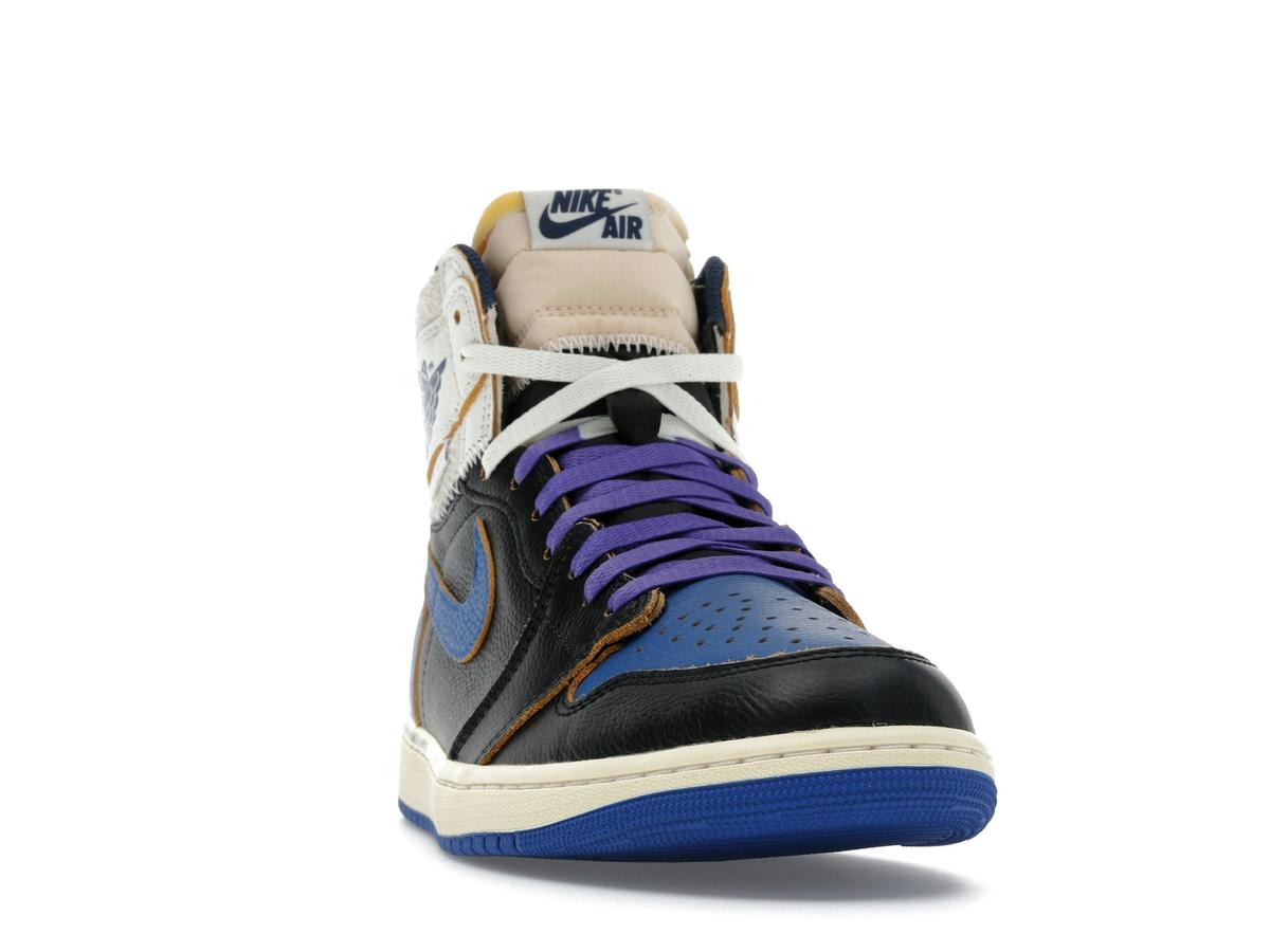 Jordan 1 Retro High OG SP Fragment x Union LA Sport Royal Black Navy Sail IO7847-001 - savito