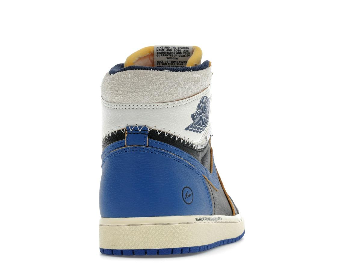 Jordan 1 Retro High OG SP Fragment x Union LA Sport Royal Black Navy Sail IO7847-001 - savito
