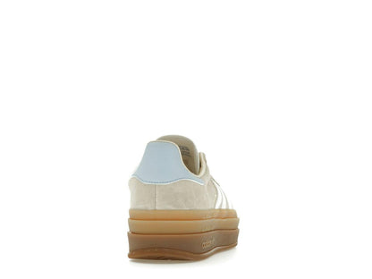 adidas Gazelle Bold Wonder White Clear Sky Kids Sneakers JH5540 - savito