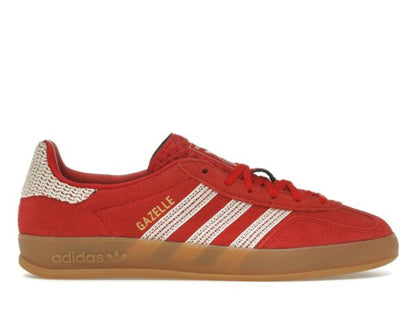 adidas Gazelle Indoor Better Scarlet Wonder White Gum Women's - savito