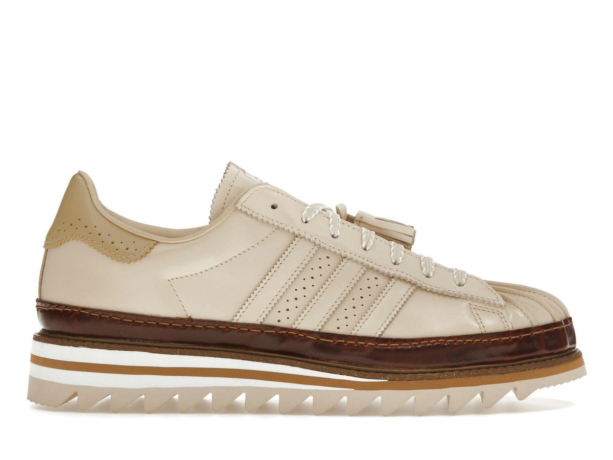 adidas Superstar CLOT Edison Chen Milk Tea Crystal Sand JQ6117 - savito