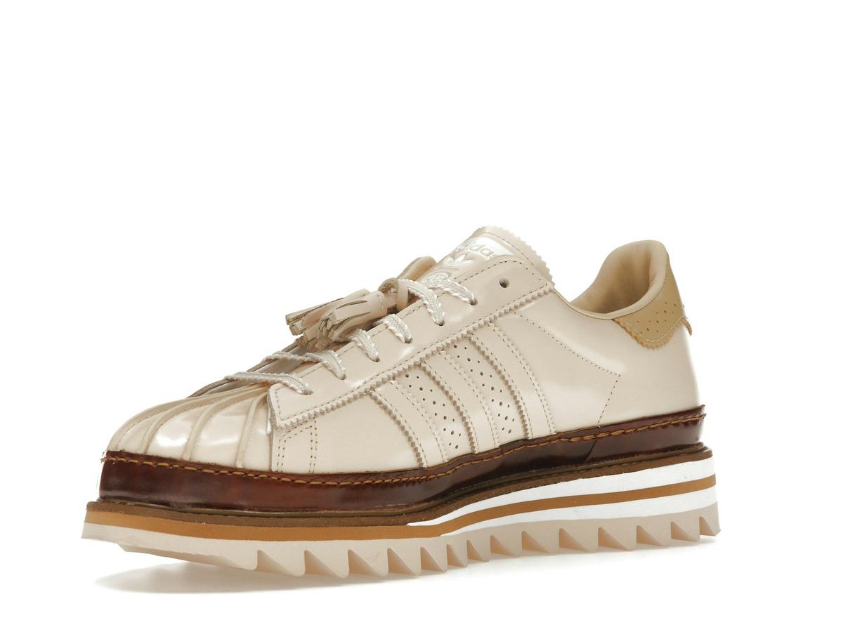 adidas Superstar CLOT Edison Chen Milk Tea Crystal Sand JQ6117 - savito