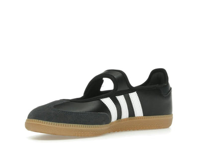 adidas Samba Jane Women's Black White Gum JQ6445 - savito