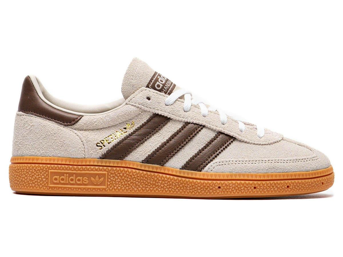 adidas Handball Spezial Off-White Earth Strata Gum Women's JQ8903 - savito