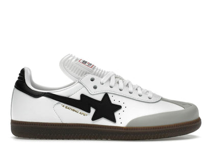 adidas Samba Bape White Black Gum JR9245 - savito