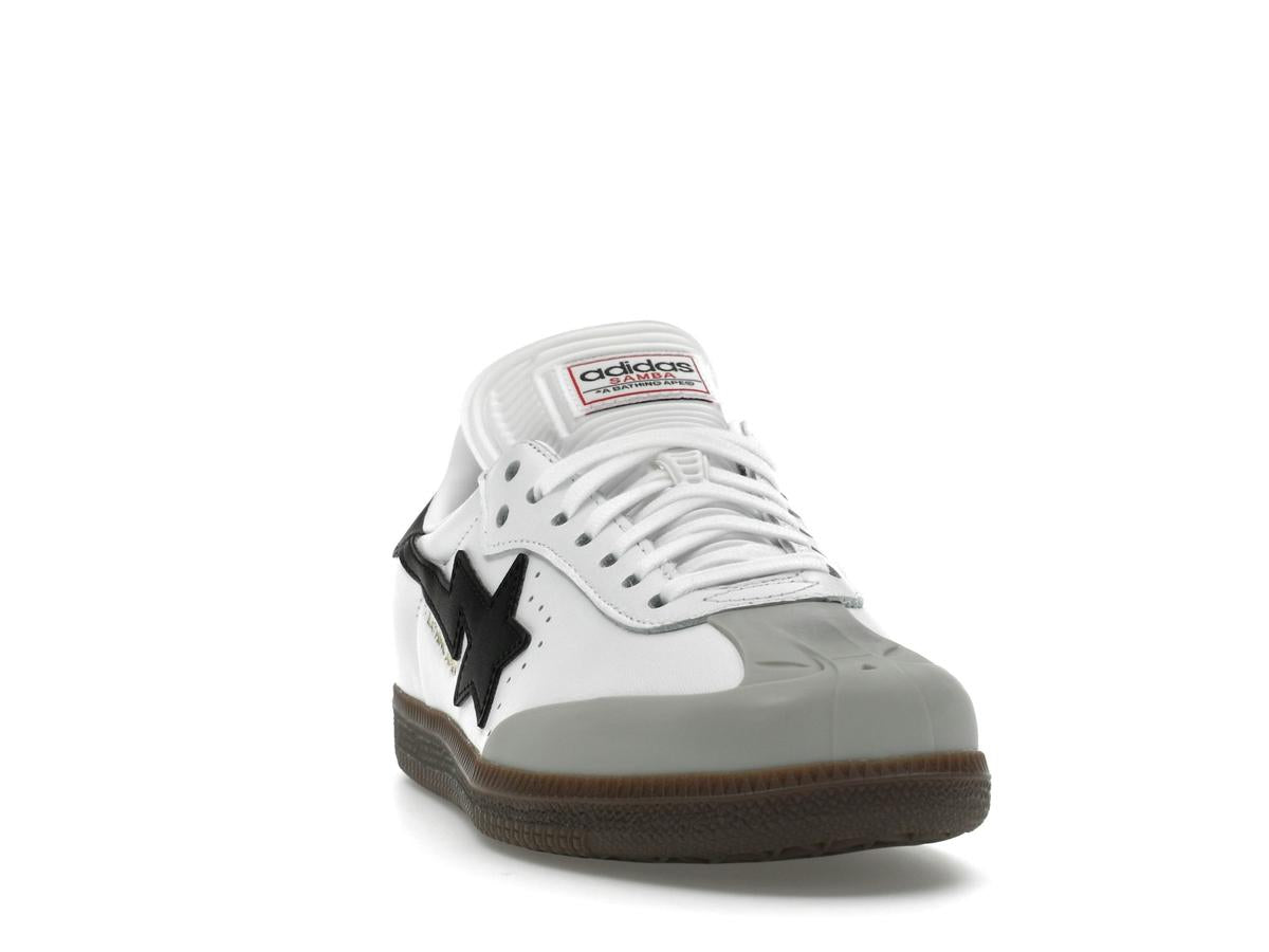 adidas Samba Bape White Black Gum JR9245 - savito