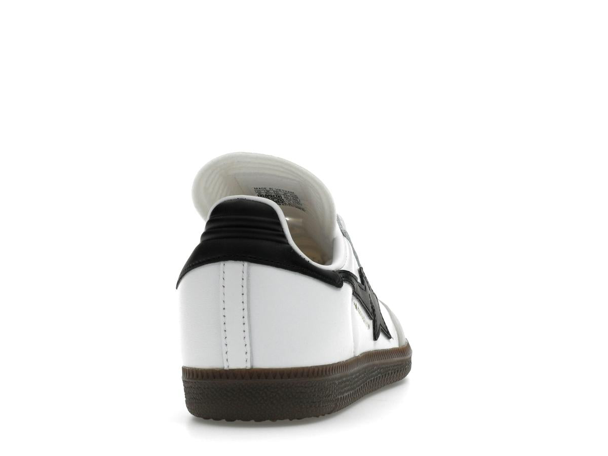 adidas Samba Bape White Black Gum JR9245 - savito