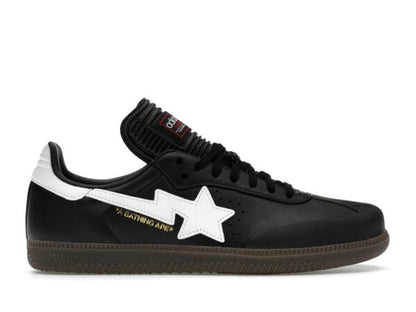 adidas Samba Bape Black White Gum JR9246 - savito
