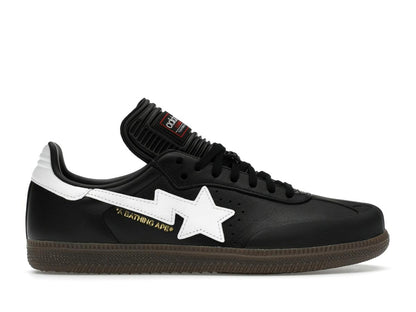 adidas Samba Bape Black White Gum JR9246 - savito