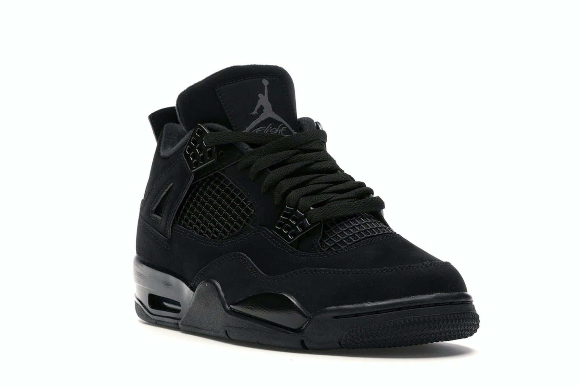Jordan 4 Retro Black Cat (2020) Sneakers – CU1110-010 – Black Nubuck - savito