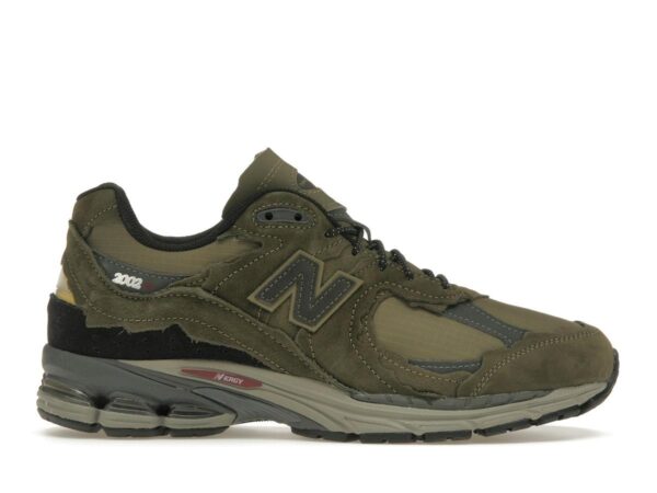New Balance 2002R Protection Pack Dark Moss Grey Black M2002RDN - savito