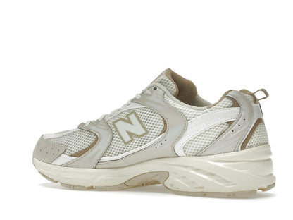 New Balance 530 Beige Angora MR530AA Lifestyle Sneakers - savito