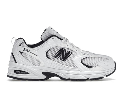 New Balance 530 White Black Details Sneakers MR530EWB - savito