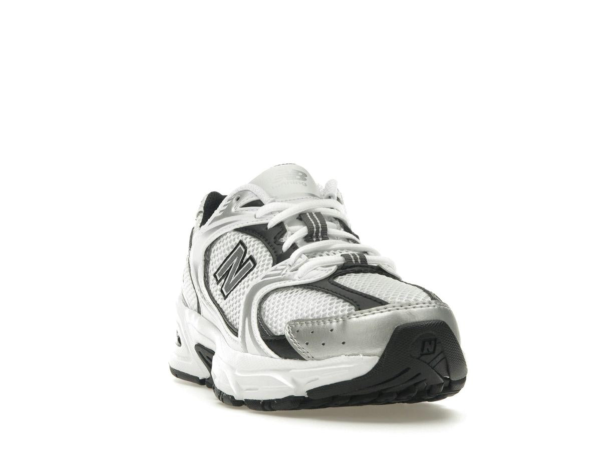 New Balance 530 White Silver Metallic Black MR530LB - savito
