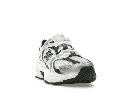 New Balance 530 White Silver Metallic Black MR530LB - savito