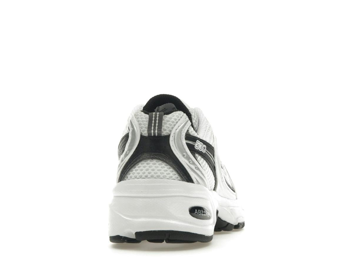 New Balance 530 White Silver Metallic Black MR530LB - savito