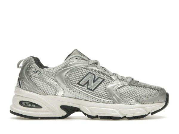 New Balance 530 Grey Matter Silver Metallic MR530LG - savito