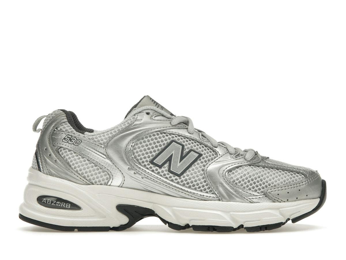 New Balance 530 Grey Matter Silver Metallic MR530LG - savito