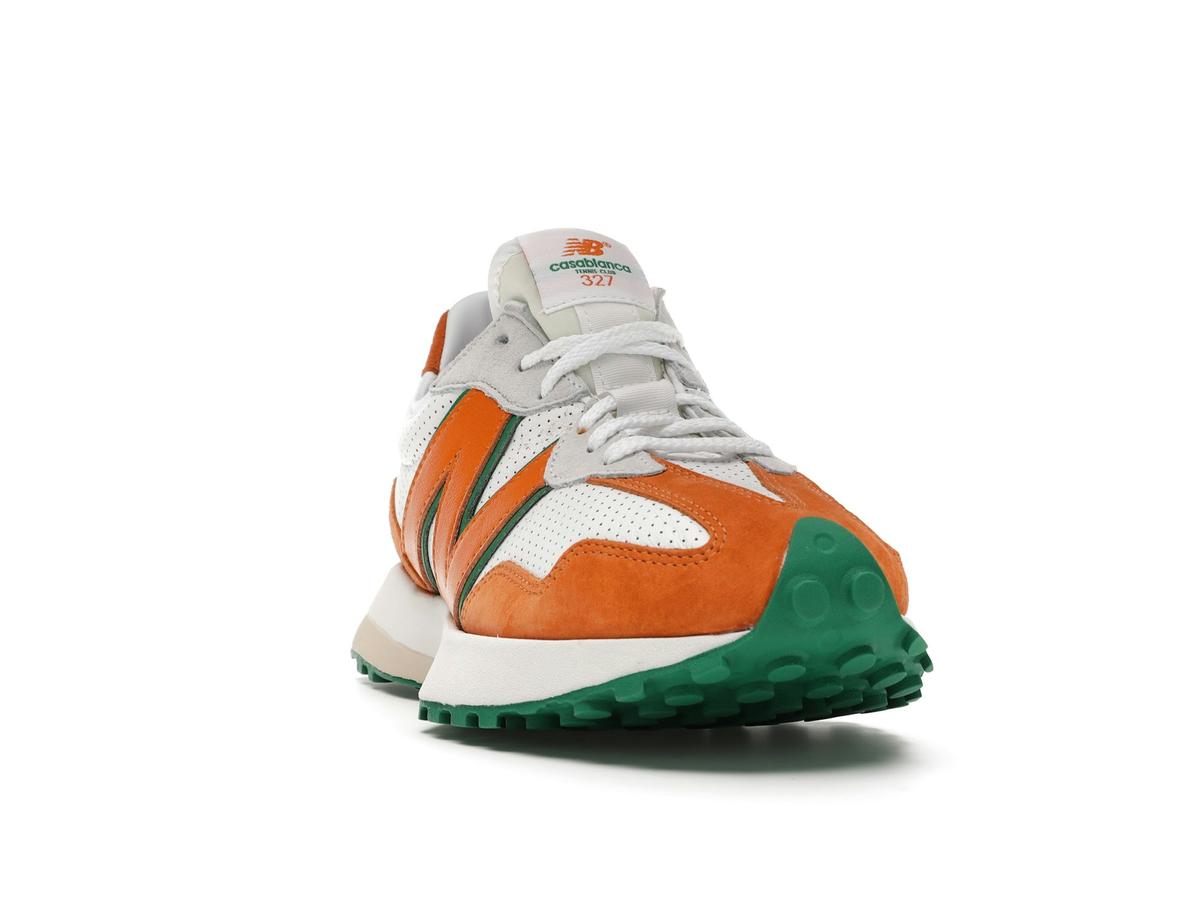New Balance 327 Casablanca Orange White Green MS327CBB - savito
