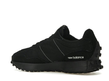New Balance 327 Black White Tongue Logo MS327CTB - savito