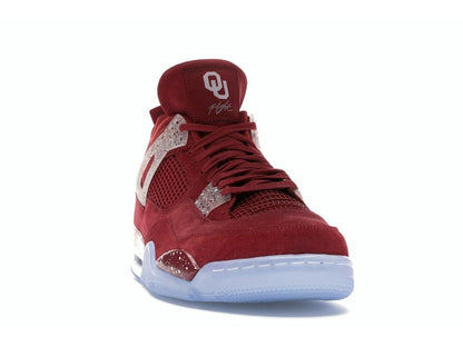 Jordan 4 Retro Oklahoma Sooners PE RED-CRUSH/WHITE SU18-MNJDLS-731-LN3 - savito