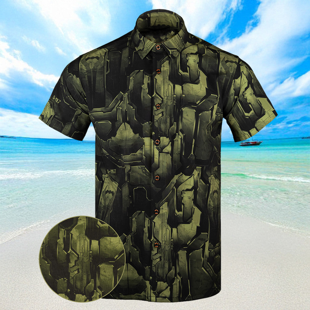 The Chief V2 Hawaiian Shirt Mens Short Sleeve Button Down Summer Shirts Gifts For Dudes