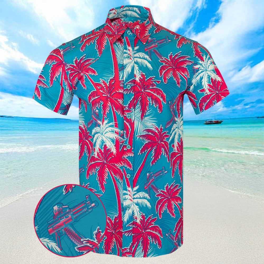 High Crown V2 Miami Hawaiian Shirt Summer Short Sleeve Button Down Shirts Gifts
