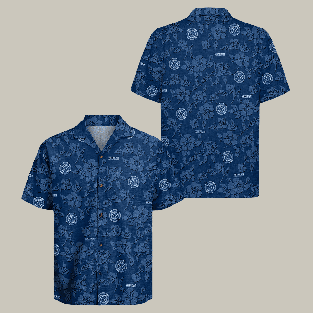US Veteran Hawaiian Shirt Proudly Served Patriotic Veteran Clothes Best Present For Father