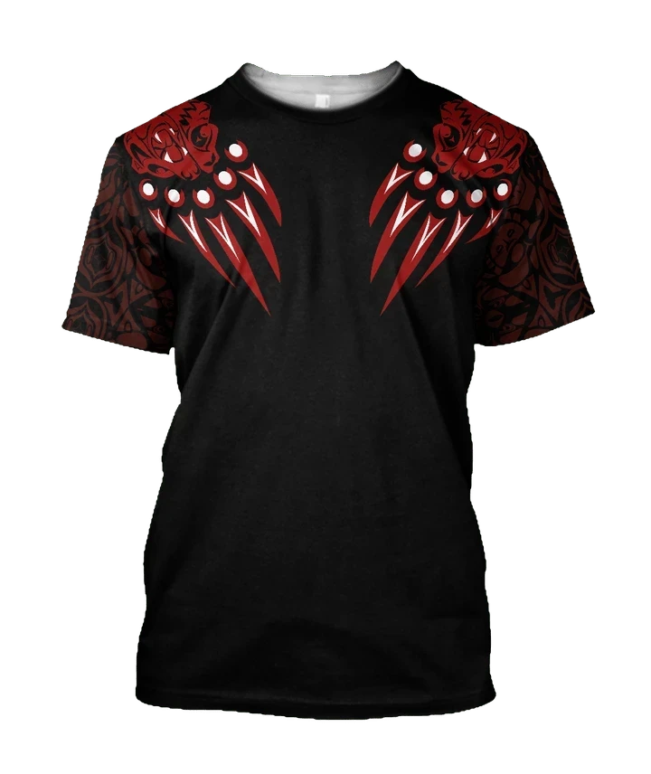 Bear Paw Haida Art Tattoo Spirit Hawaii Shirt Northwest Pacific Style Bear Paw Clothing
