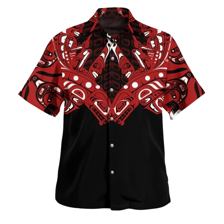 Killer Whale Haida Art Tattoo Spirit Hawaii Shirt Native American Northwest Pacific Style Merch