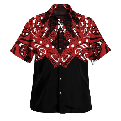 Killer Whale Haida Art Tattoo Spirit Hawaii Shirt Native American Northwest Pacific Style Merch