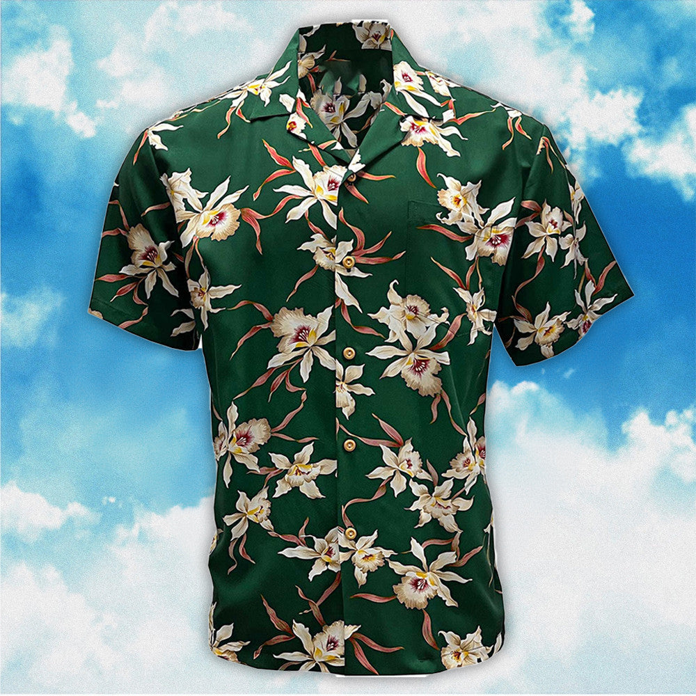 Magnum Pi Hawaiian Shirt Mens Summer Button Up Shirts Beach Shirt Gifts For Men