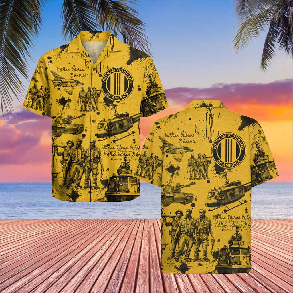 Vietnam Veteran hawaiian shirt Apparel Veterans Day Gift For Boyfriend