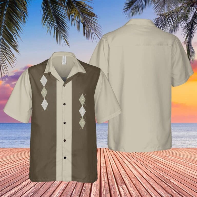 Tony Soprano The Sopranos Hawaiian Shirt Twinkle Diamond Striped Aloha Shirt Fan Merch