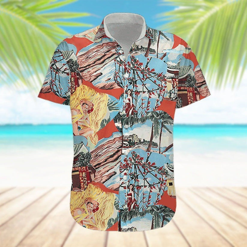 Ace Ventura Hawaiian Shirt Jim Carrey Ace Ventura Pet Detective 1994 Floral Aloha Shirt_