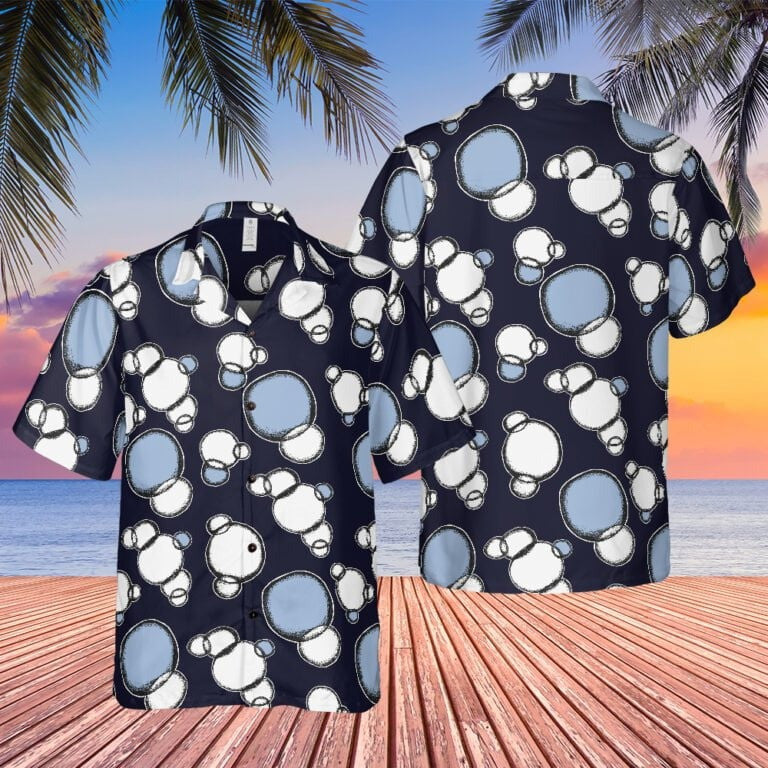 Tony Soprano The Sopranos Hawaiian Shirt Bubbles Pattern Aloha Shirt Clothing_