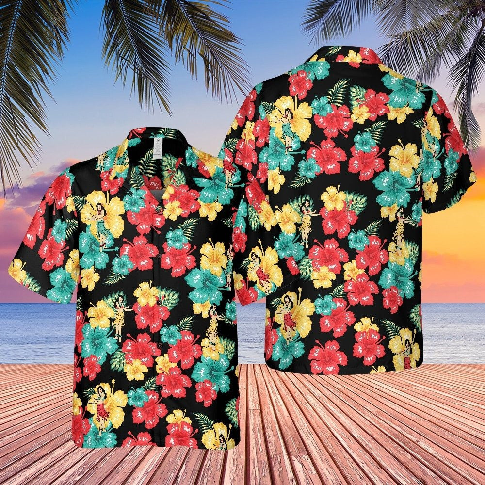 Ace Ventura Floral Hawaiian Shirt Hura Jim Carrey Ace Ventura Pet Detective Aloha Apparel_