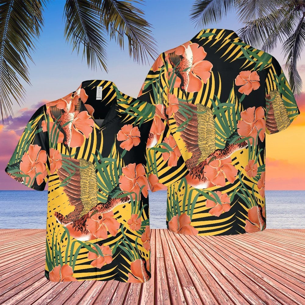 Robin Williams Tropical Bird Floral Hawaiian Shirt Men_s Aloha Shirt Clothing Gifts