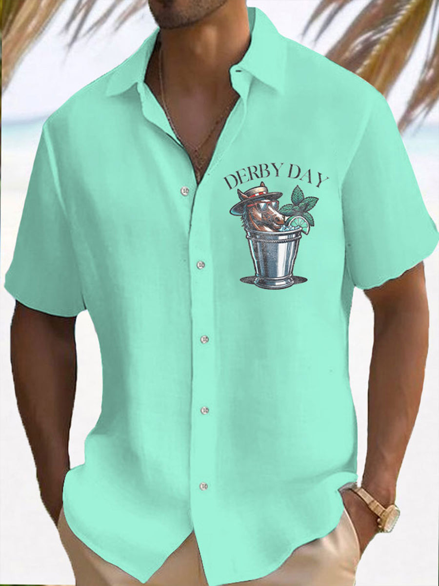 Kentucky Derby Race 2026 Merch 152st Run For Roses Hawaiian Shirt Best Gift Ideas For Dad
