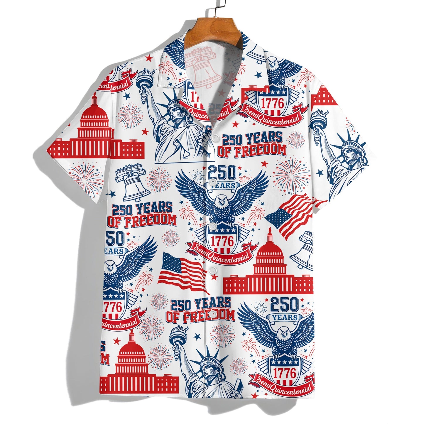 USA 250 Years Of Freedom Hawaii Shirt Fourth Of July Outfits Gifts For Patriots